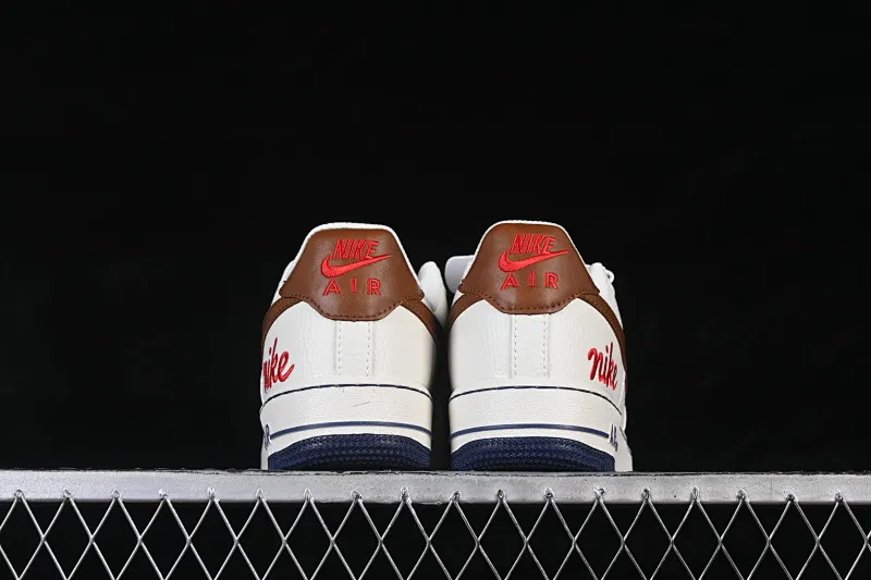 All categories Nk Air Force 1 Air Force series Nk Air Force 1 Low Air Force low-top Nike Air Force 1'07 Low Milky white brown red Air Force 1 low-top casual sneakers NH0601-541